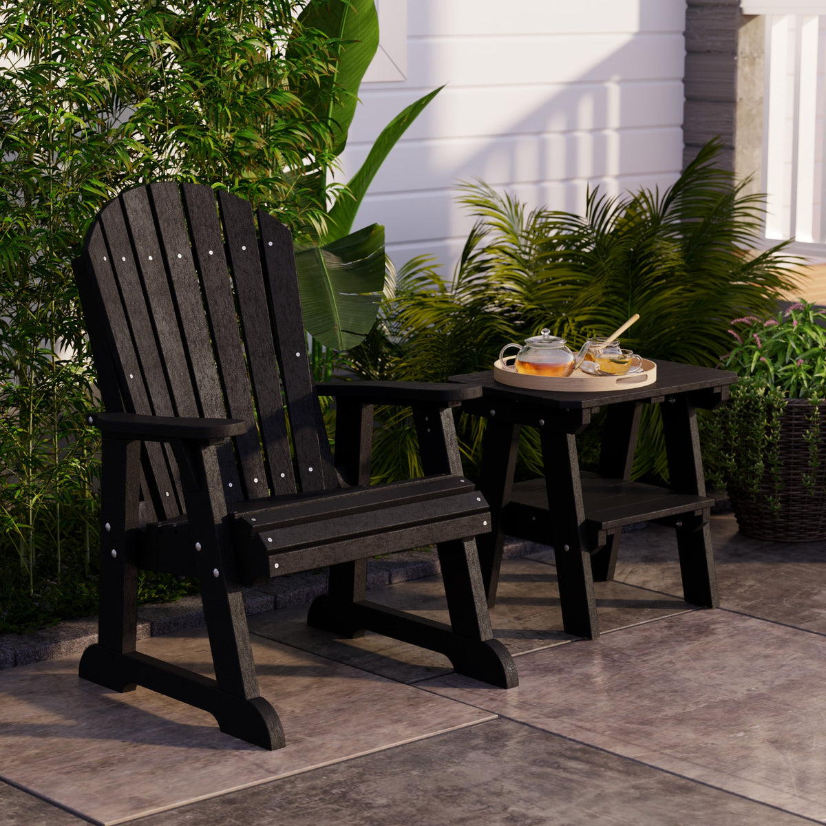 Heritage High Fan Back Chair Outdoor Chair