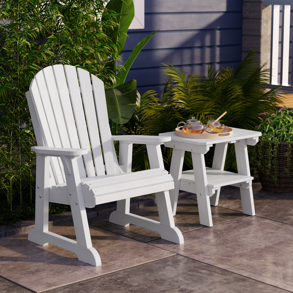 Heritage High Fan Back Chair Outdoor Chair