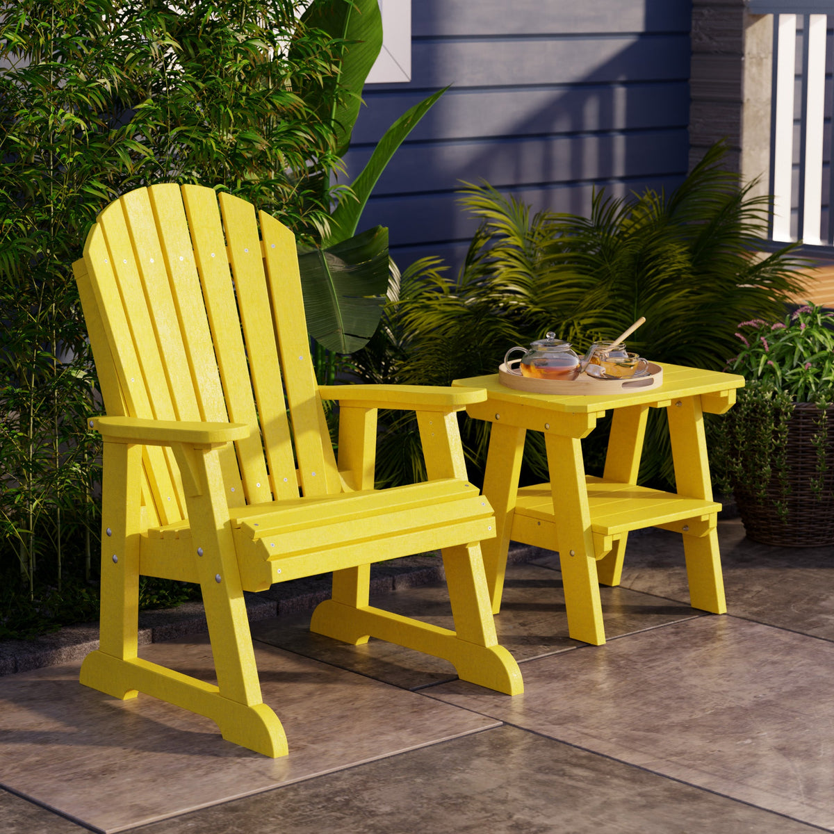 Heritage High Fan Back Chair Outdoor Chair