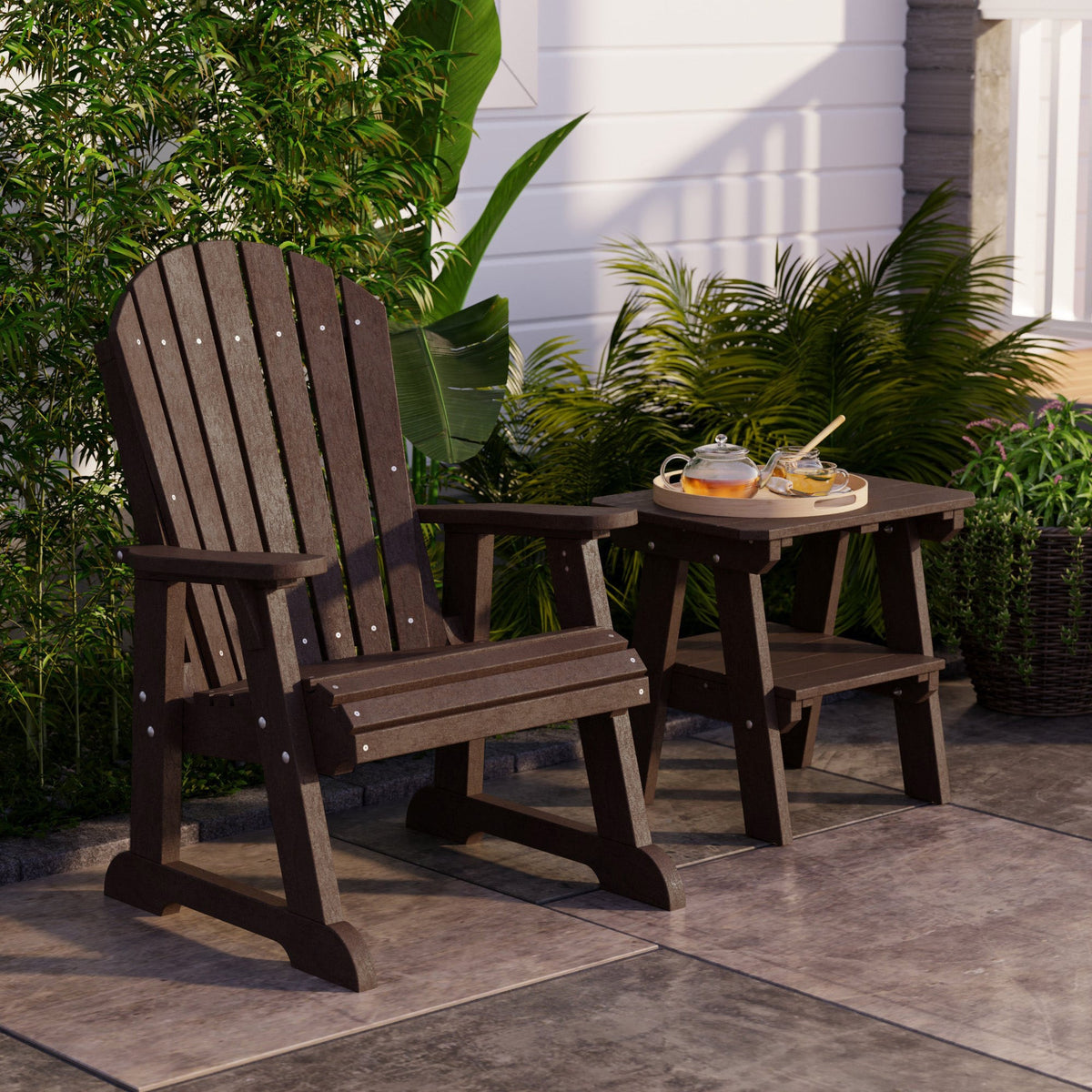 Heritage High Fan Back Chair Outdoor Chair
