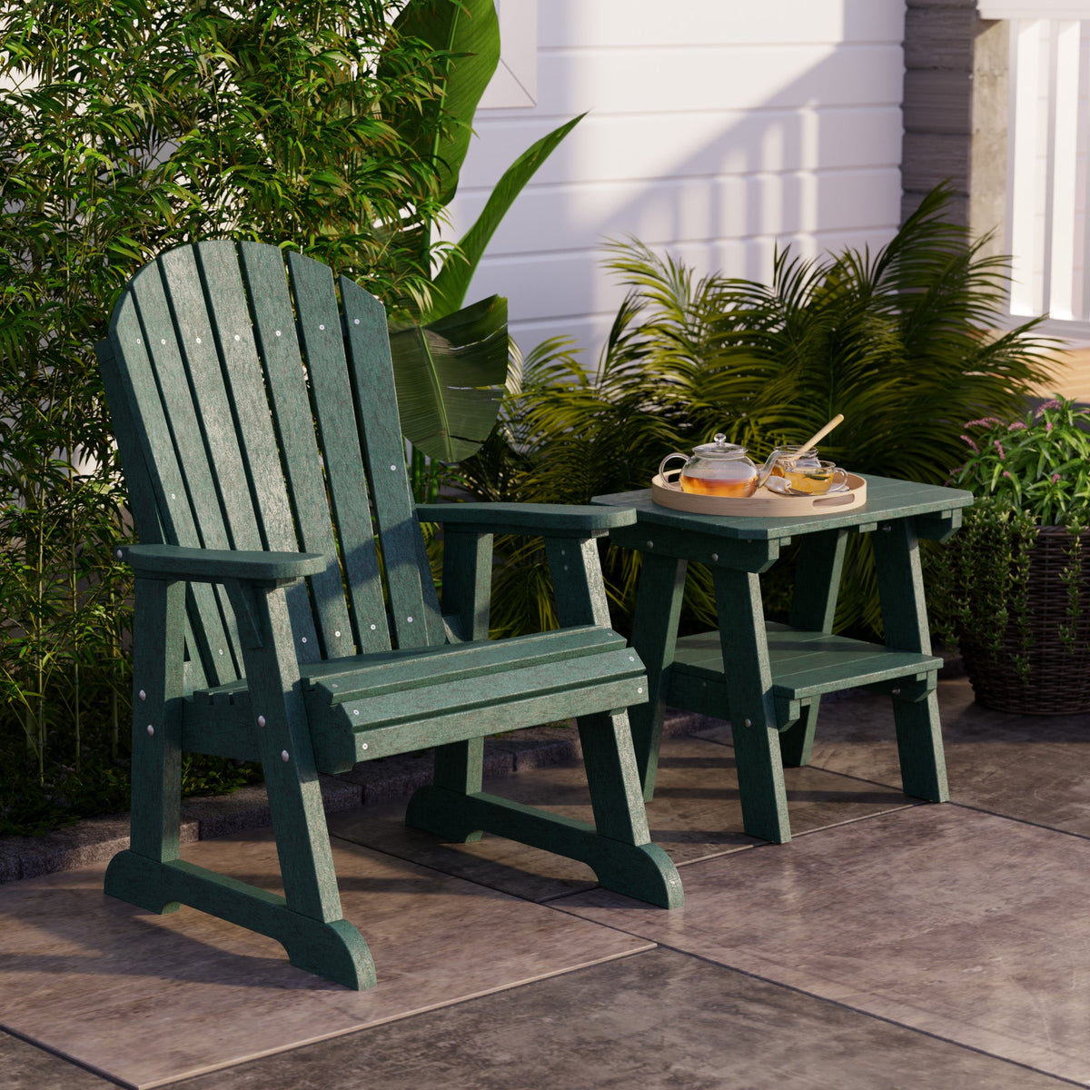 Heritage High Fan Back Chair Outdoor Chair