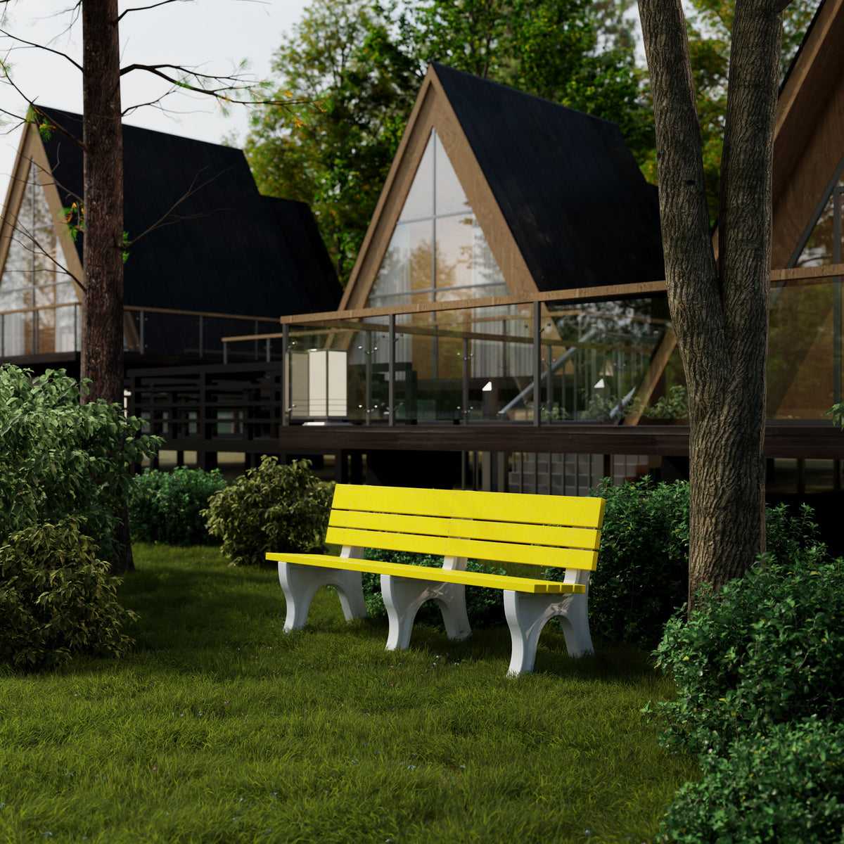 Heritage Park Benches, 4' and 6' Garden Bench