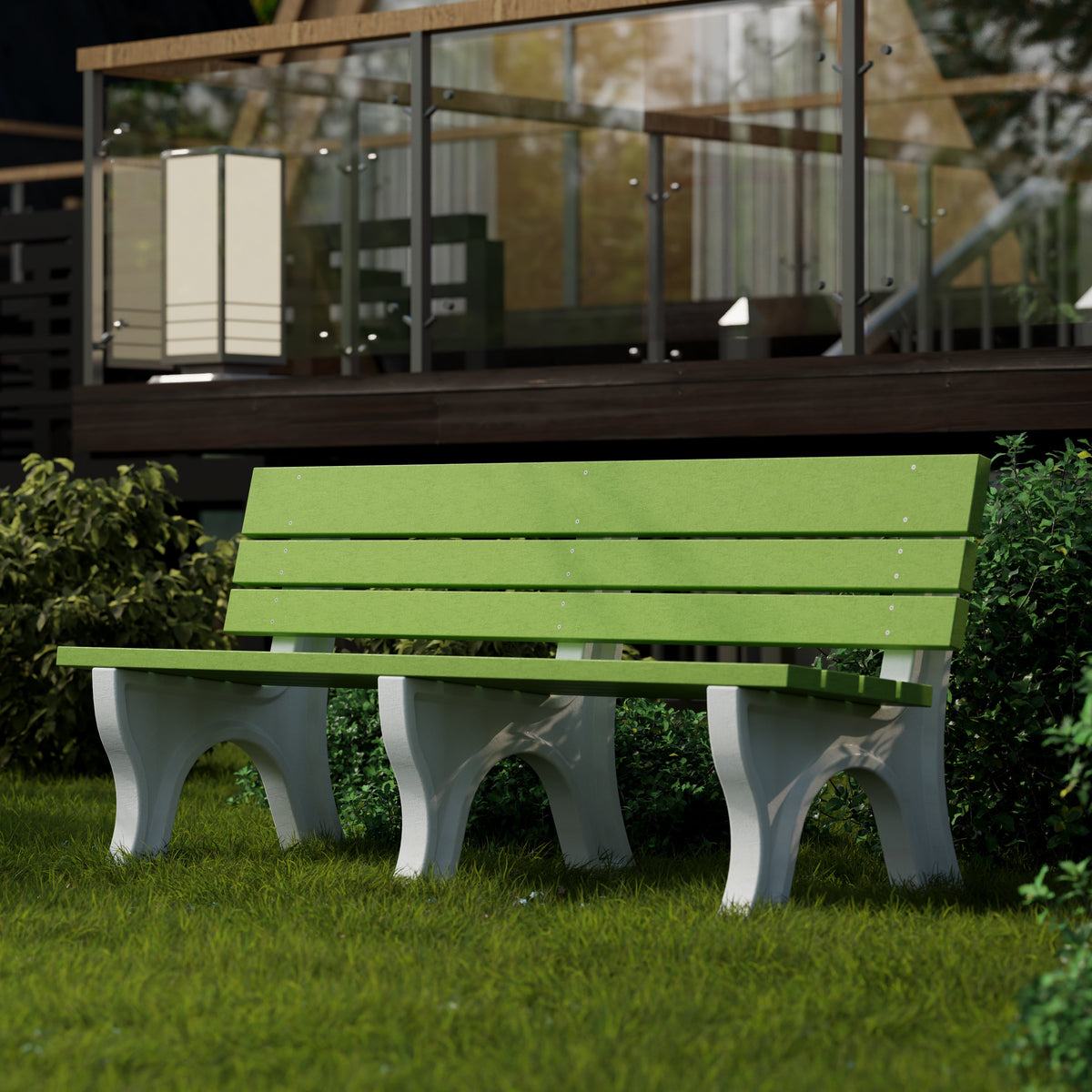 Heritage Park Benches, 4' and 6' Garden Bench