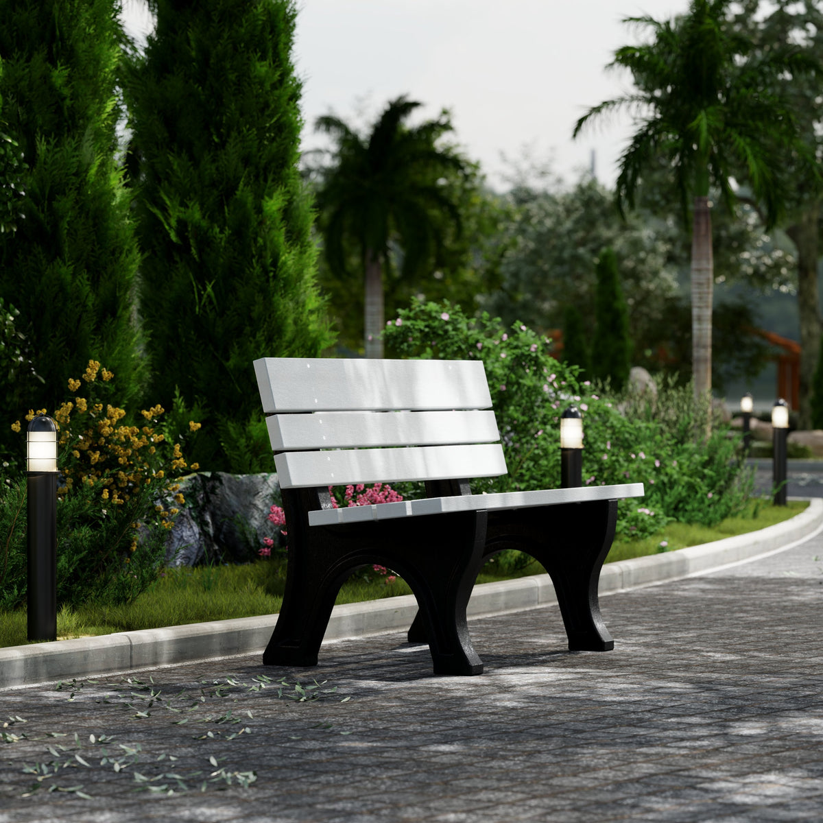Heritage Park Benches, 4' and 6' Garden Bench