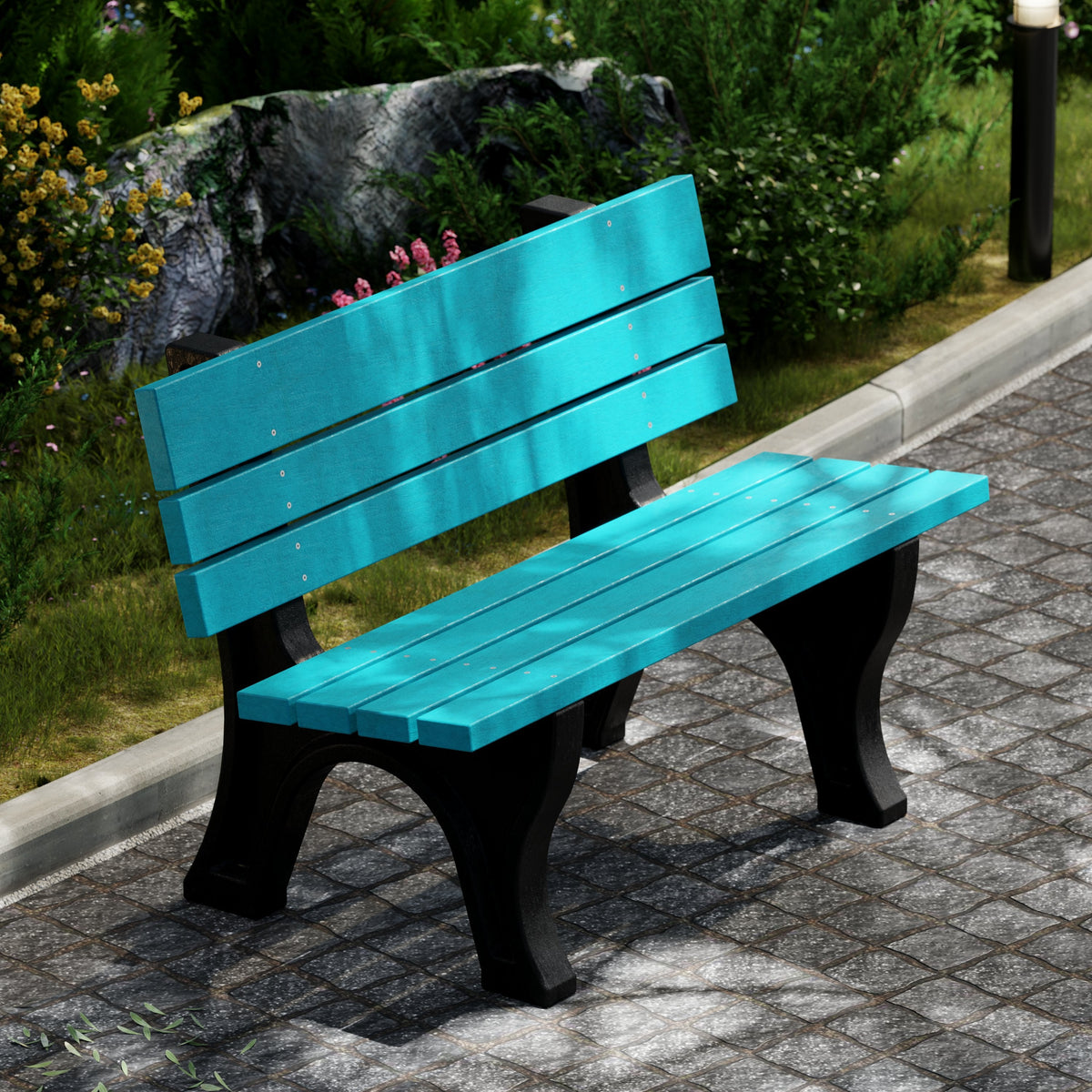 Heritage Park Benches, 4' and 6' Garden Bench