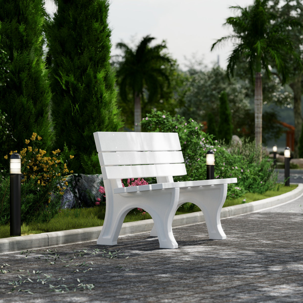 Heritage Park Benches, 4' and 6' Garden Bench