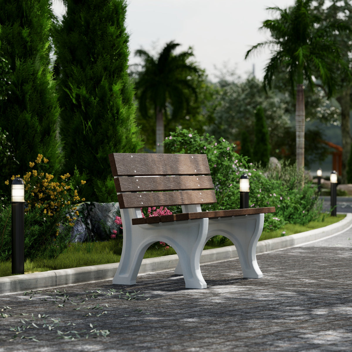 Heritage Park Benches, 4' and 6' Garden Bench