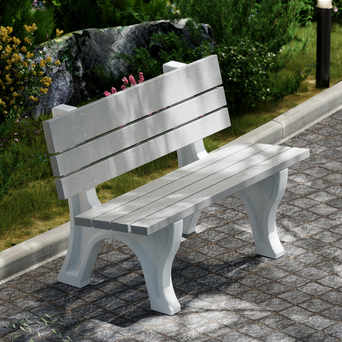 Heritage Park Benches, 4' and 6' Garden Bench