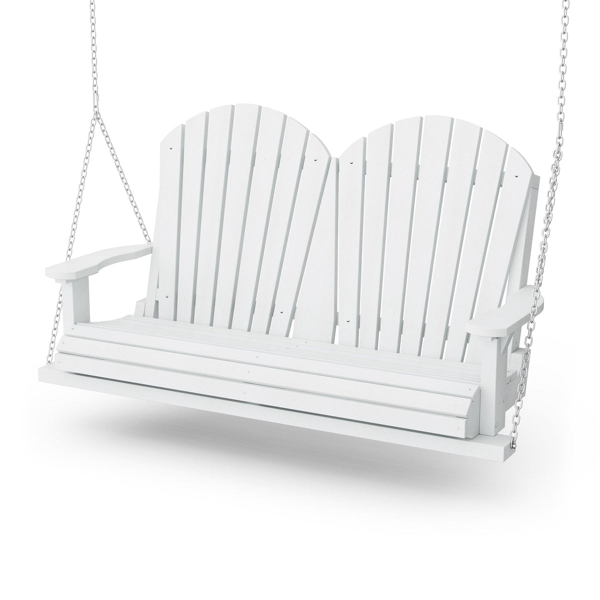 Heritage Two Seat Swing Porch Swing White / Same Color