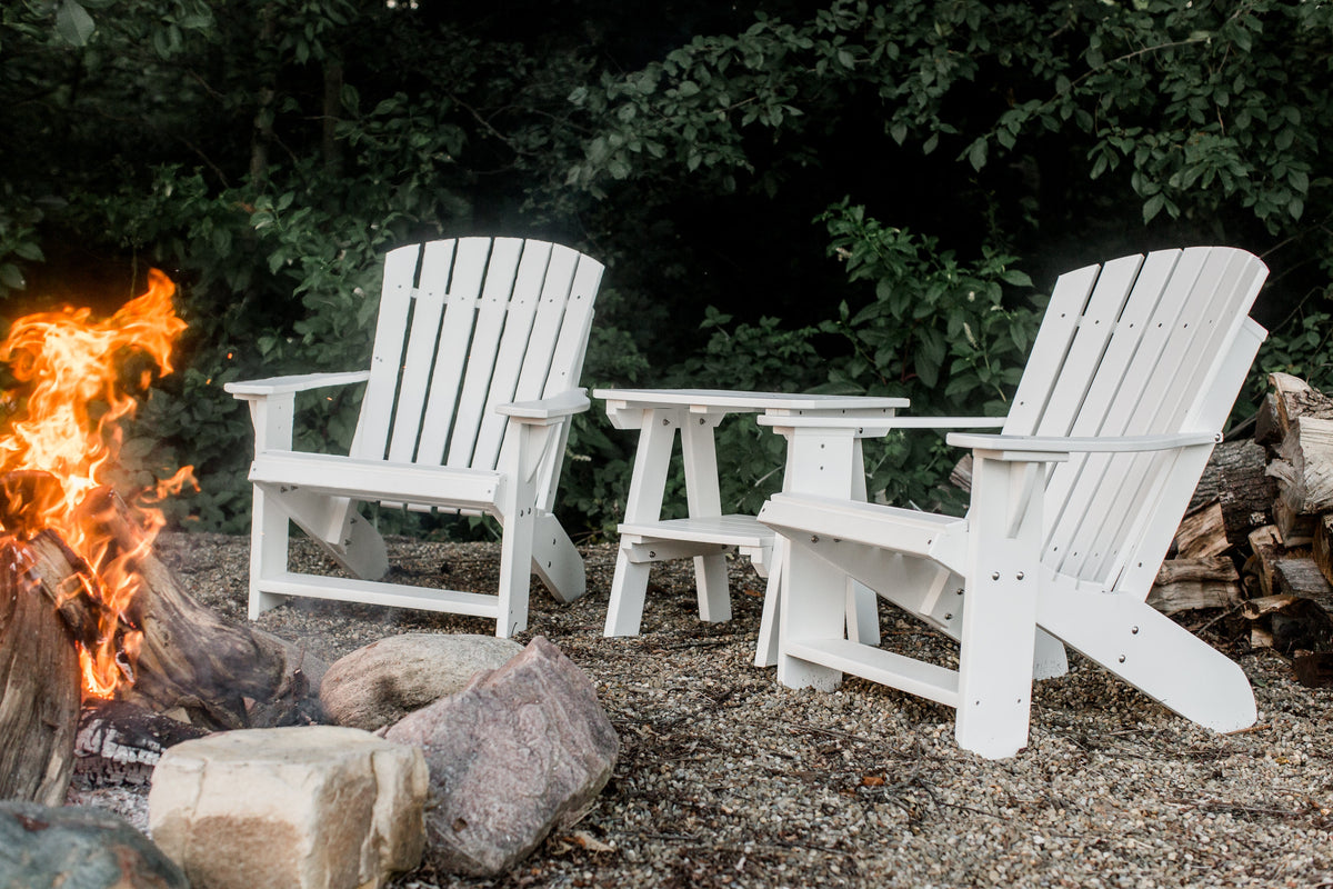 Heritage Two Tier End Table Outdoor Table