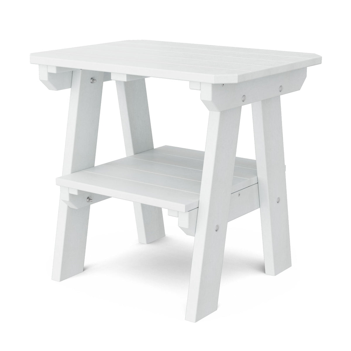 Heritage Two Tier End Table Outdoor Table