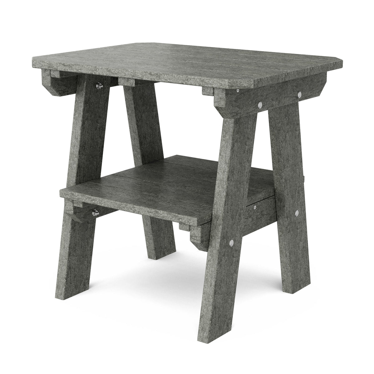 Heritage Two Tier End Table Outdoor Table
