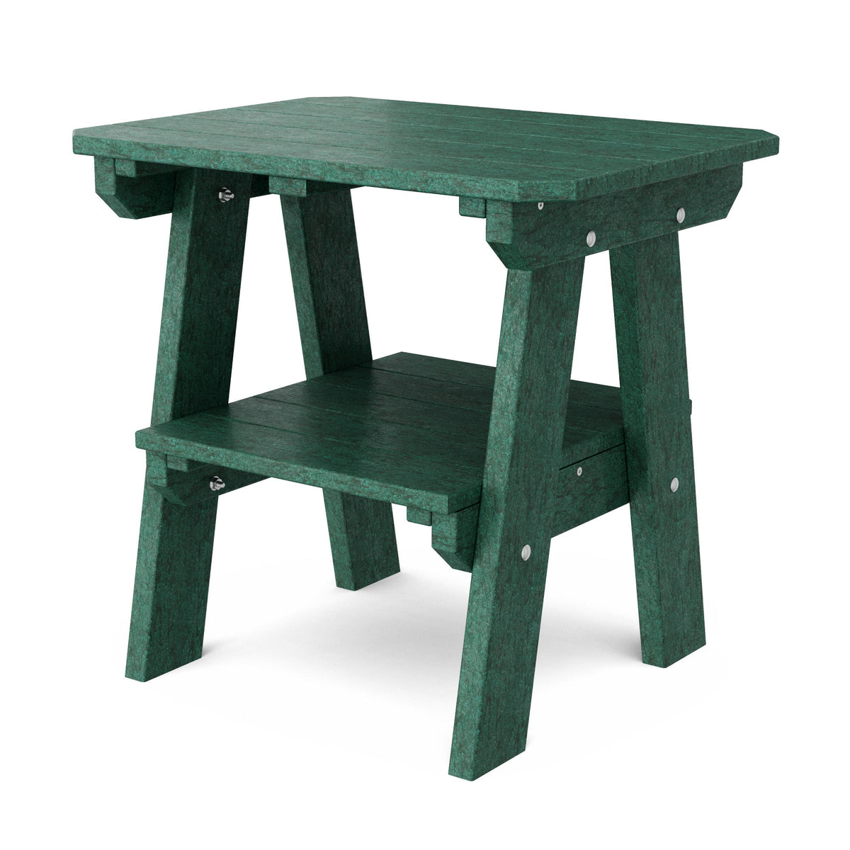 Heritage Two Tier End Table Outdoor Table