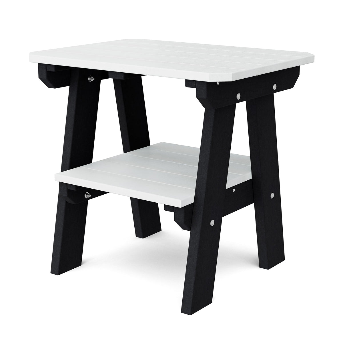 Heritage Two Tier End Table Outdoor Table