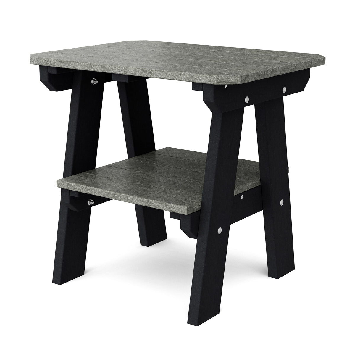 Heritage Two Tier End Table Outdoor Table