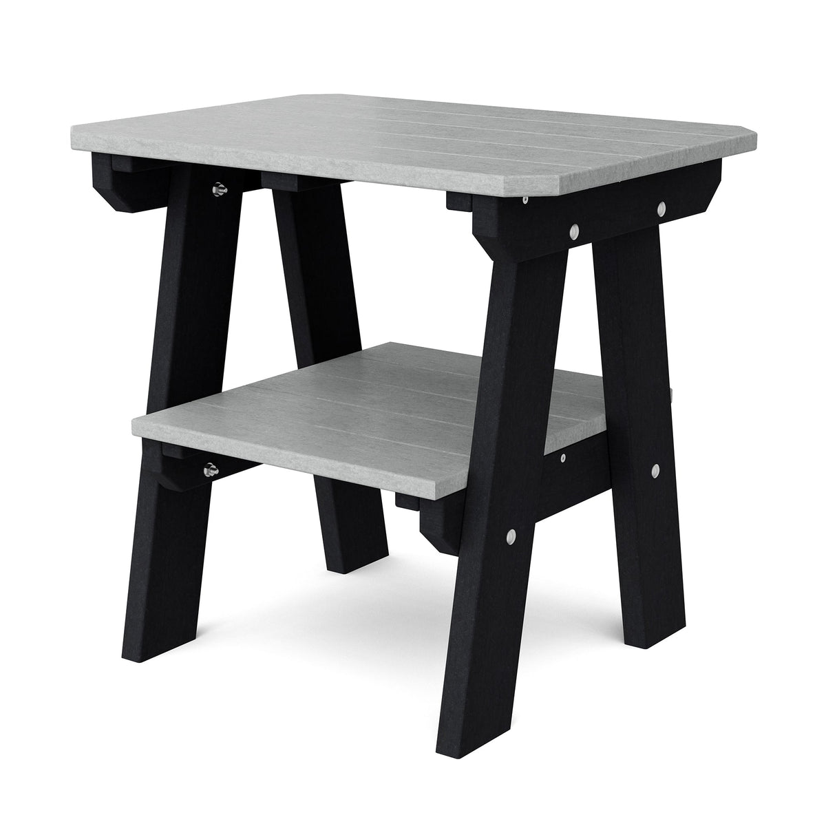 Heritage Two Tier End Table Outdoor Table