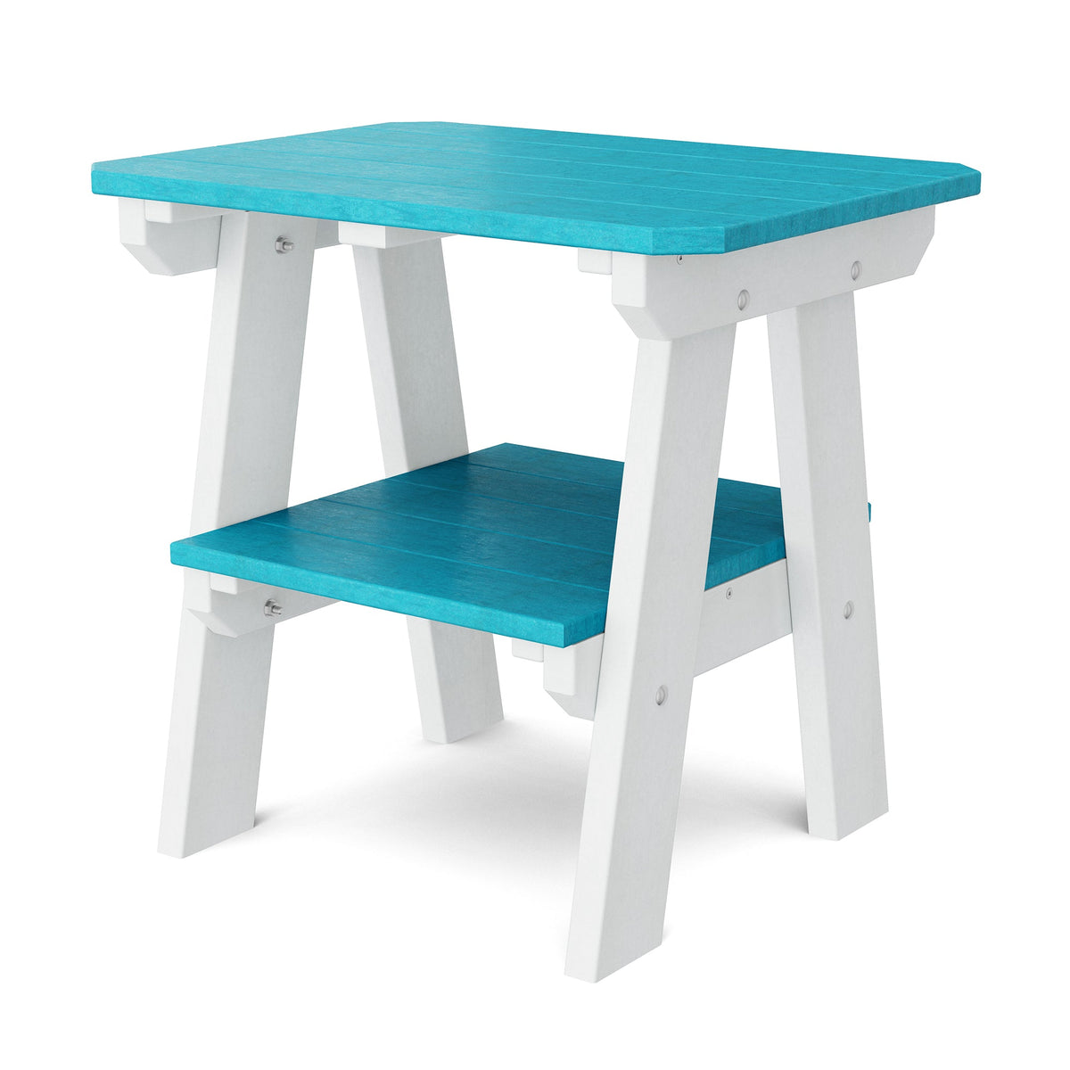 Heritage Two Tier End Table Outdoor Table