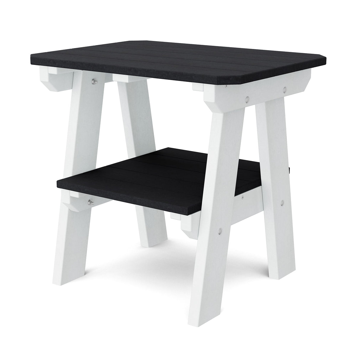 Heritage Two Tier End Table Outdoor Table