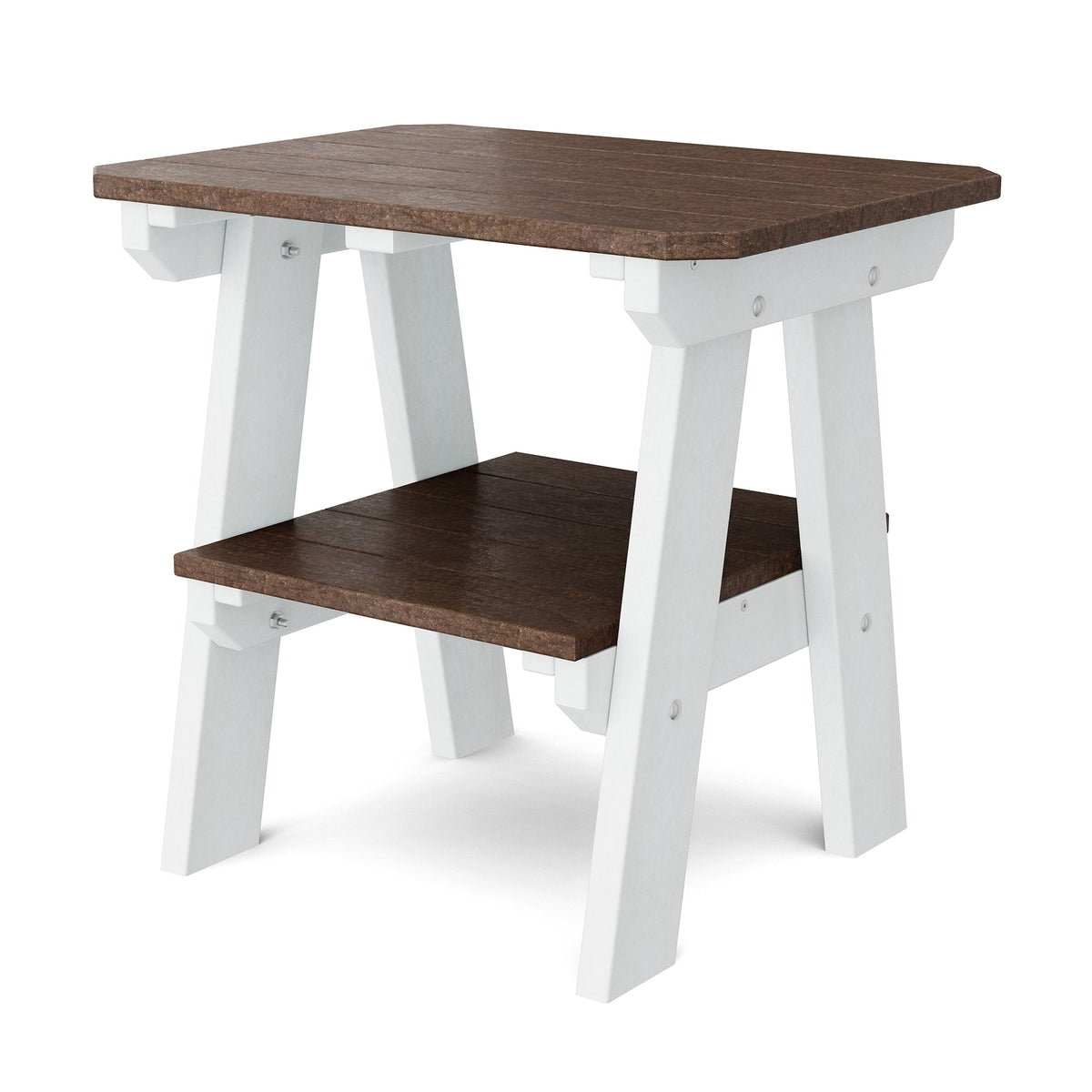 Heritage Two Tier End Table Outdoor Table
