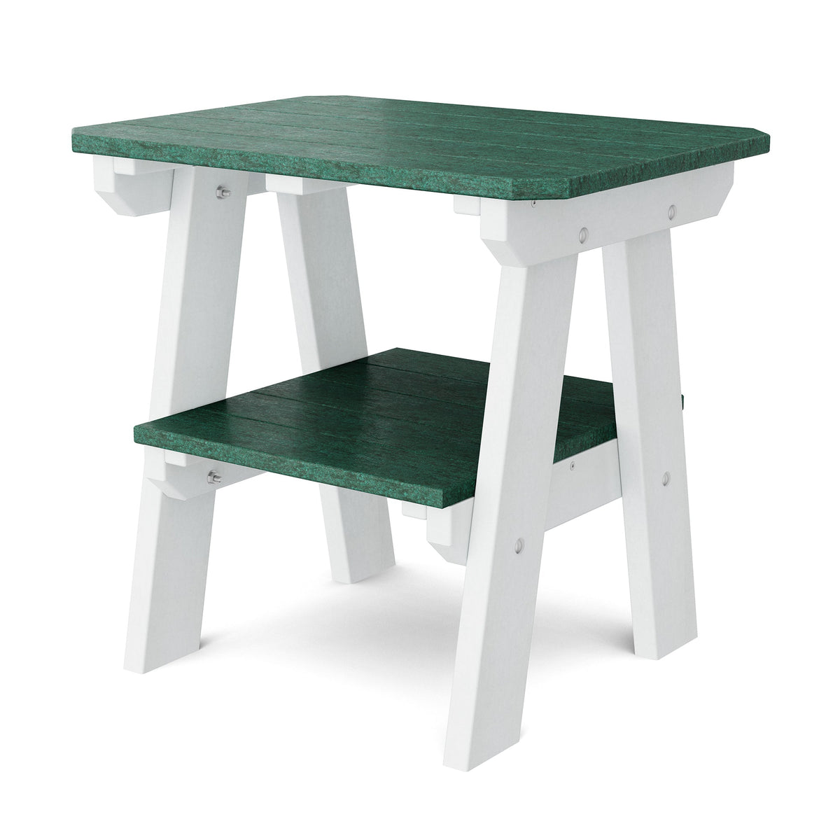 Heritage Two Tier End Table Outdoor Table