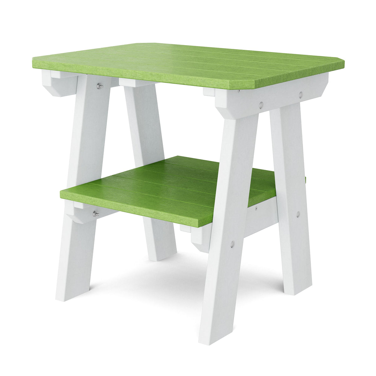 Heritage Two Tier End Table Outdoor Table