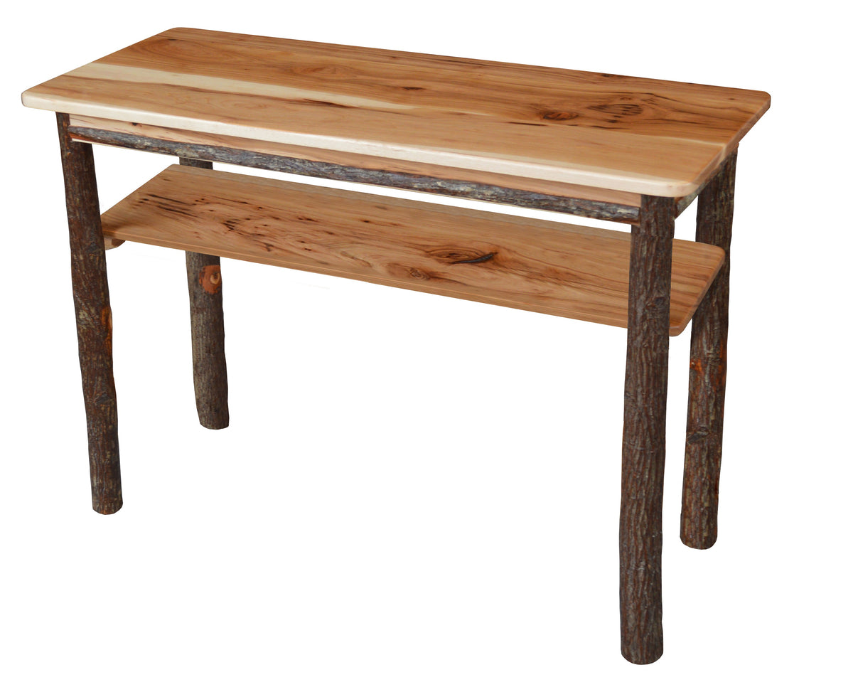 Hickory Hallway Table Desks Rustic Hickory