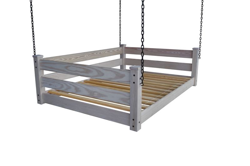 Homestead Hanging Daybed with Rope or Chain - Twin or Full Beds