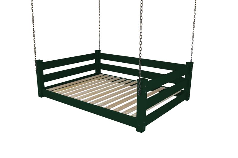 Homestead Hanging Daybed with Rope or Chain - Twin or Full Beds