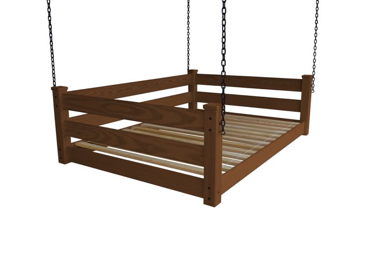 Homestead Hanging Daybed with Rope or Chain - Twin or Full Beds
