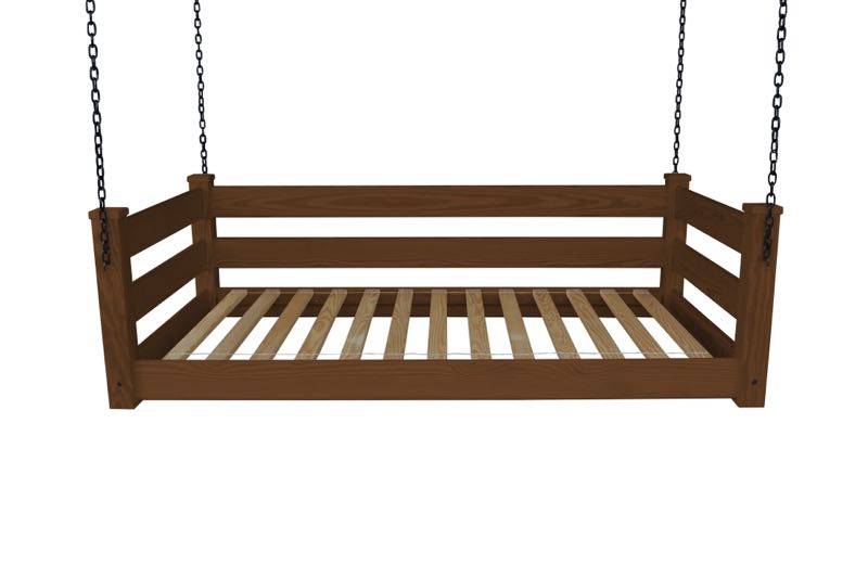 Homestead Hanging Daybed with Rope or Chain - Twin or Full Beds