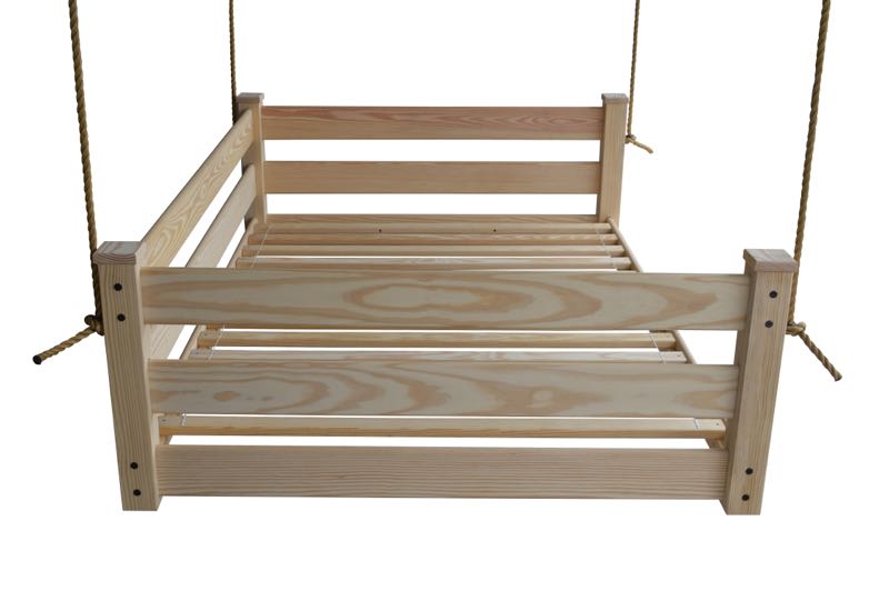 Homestead Hanging Daybed with Rope or Chain - Twin or Full Beds