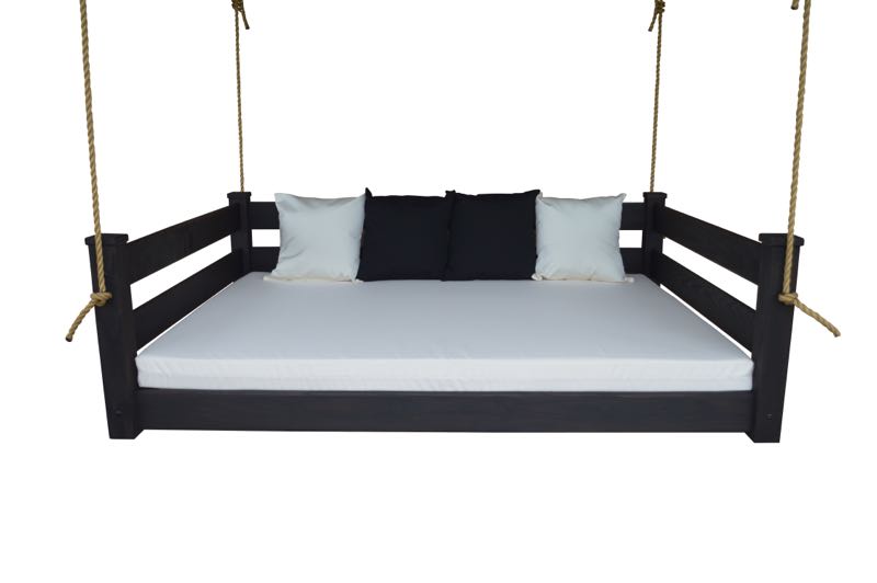 Homestead Hanging Daybed with Rope or Chain - Twin or Full Beds