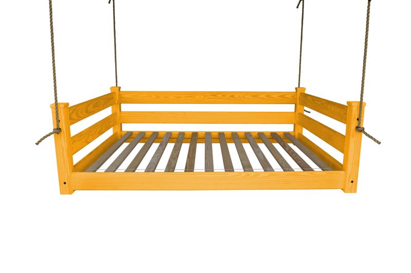 Homestead Hanging Daybed with Rope or Chain - Twin or Full Beds