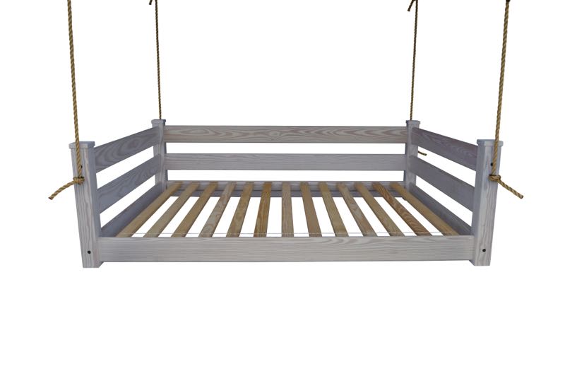 Homestead Hanging Daybed with Rope or Chain - Twin or Full Beds