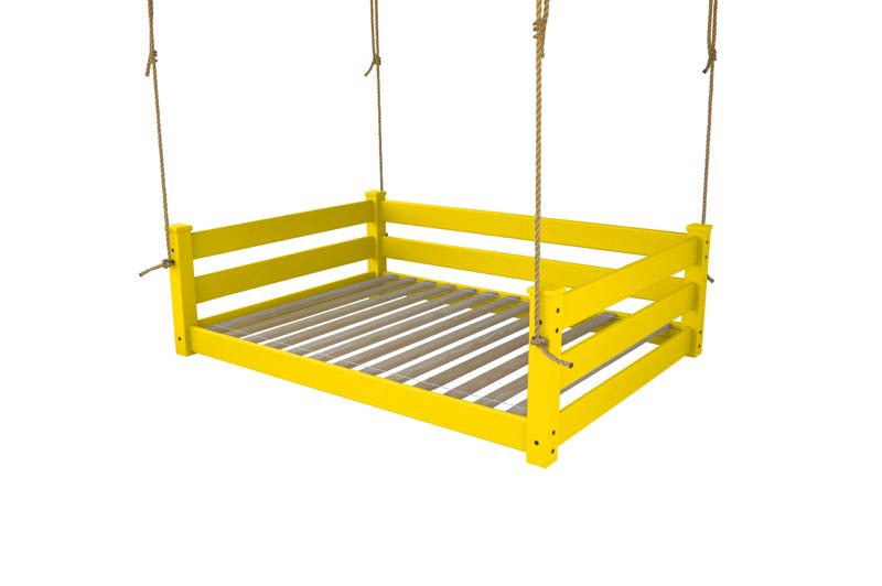 Homestead Hanging Daybed with Rope or Chain - Twin or Full Beds