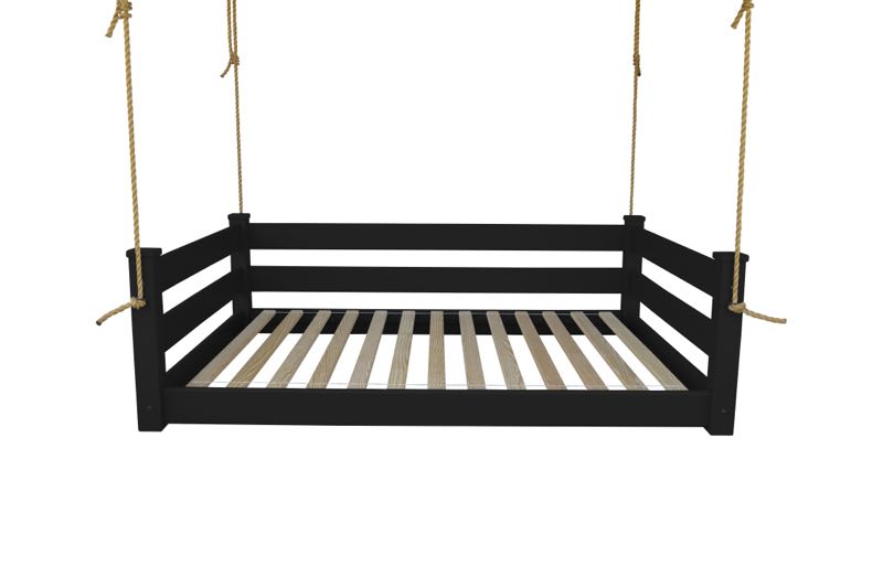 Homestead Hanging Daybed with Rope or Chain - Twin or Full Beds