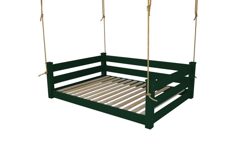 Homestead Hanging Daybed with Rope or Chain - Twin or Full Beds