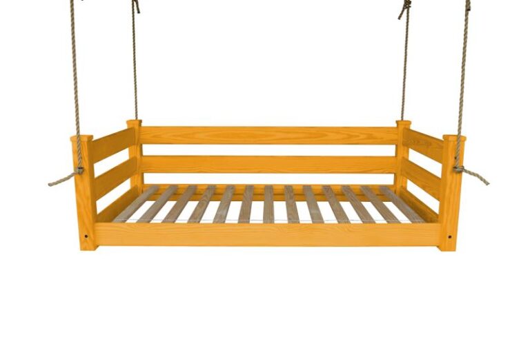 Homestead Hanging Daybed with Rope or Chain - Twin or Full Beds