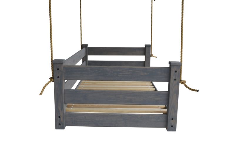 Homestead Hanging Daybed with Rope or Chain - Twin or Full Beds