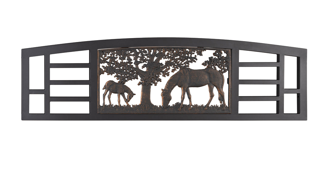 Horse Steel Bench outdoor furniture