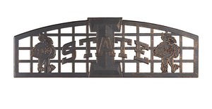 ISU Cyclones Bench (Iron) outdoor furniture