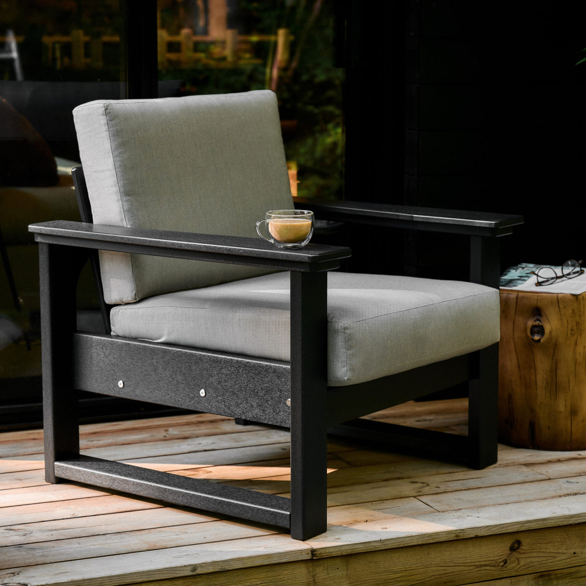 Lanai Deep Seating Collection by LuxCraft Outdoor Glider