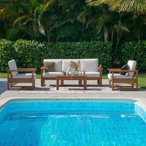 Lanai Deep Seating Collection by LuxCraft Outdoor Glider