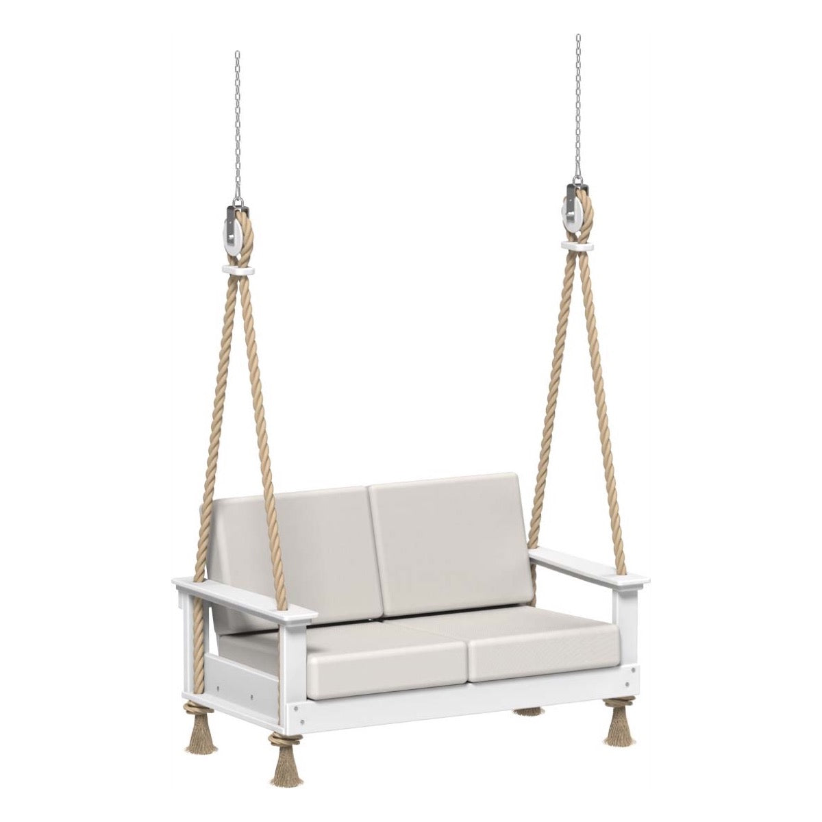 Lanai Deep Seating Loveseat Swing by LuxCraft Outdoor Glider