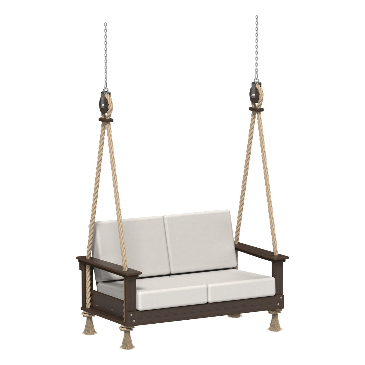 Lanai Deep Seating Loveseat Swing by LuxCraft Outdoor Glider
