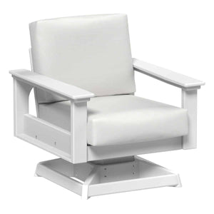 Lanai Deep Seating Swivel Rocker Porch Swing White