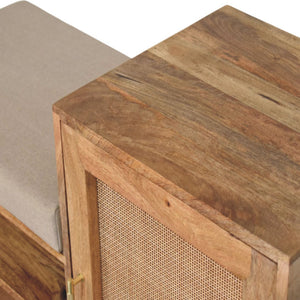 Larissa 2 Slot Hardwood Bench Unit Bench