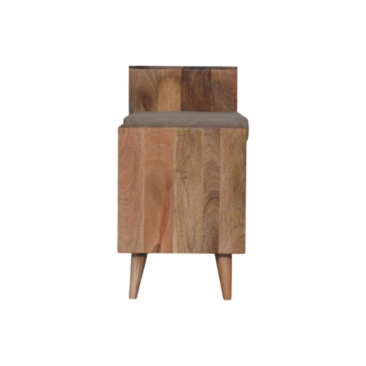 Larissa 2 Slot Hardwood Bench Unit Bench