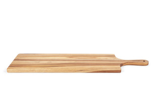 Le Charcuterie Rectangular Teak Cheese Board with Handles Board
