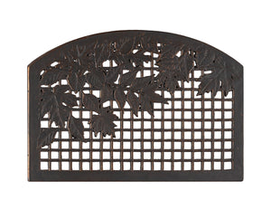 Leaves Pub Chair (Bronze) - The Charming Bench Company